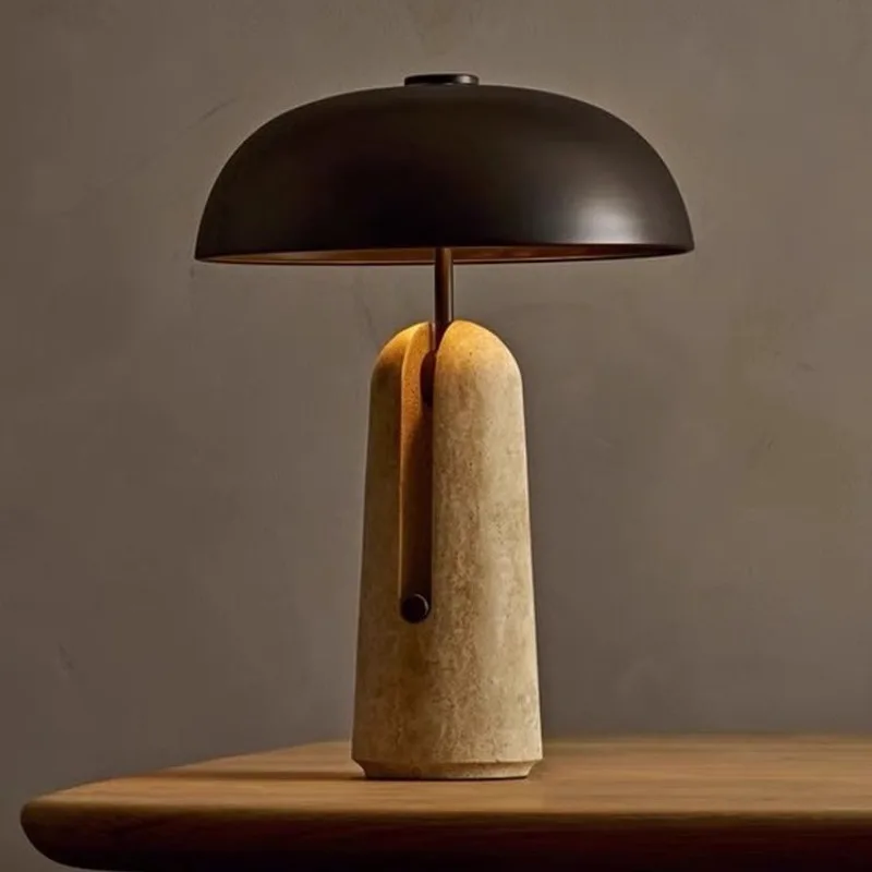 Wabi Sabi Wind Table Lamp Living Room Bedroom Study Designer Bedside Eye Protection Table Lamp y