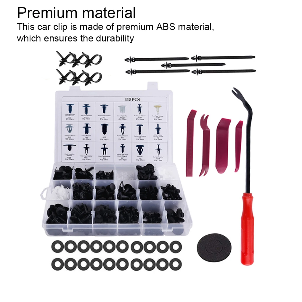 السيارات الوفير التجنيب كليب سيارة البلاستيك المسامير السحابات دفع التجنيب كليب عدة مزيج أحجام الباب لوحة عتبة الحاجز أجزاء أداة مجموعة