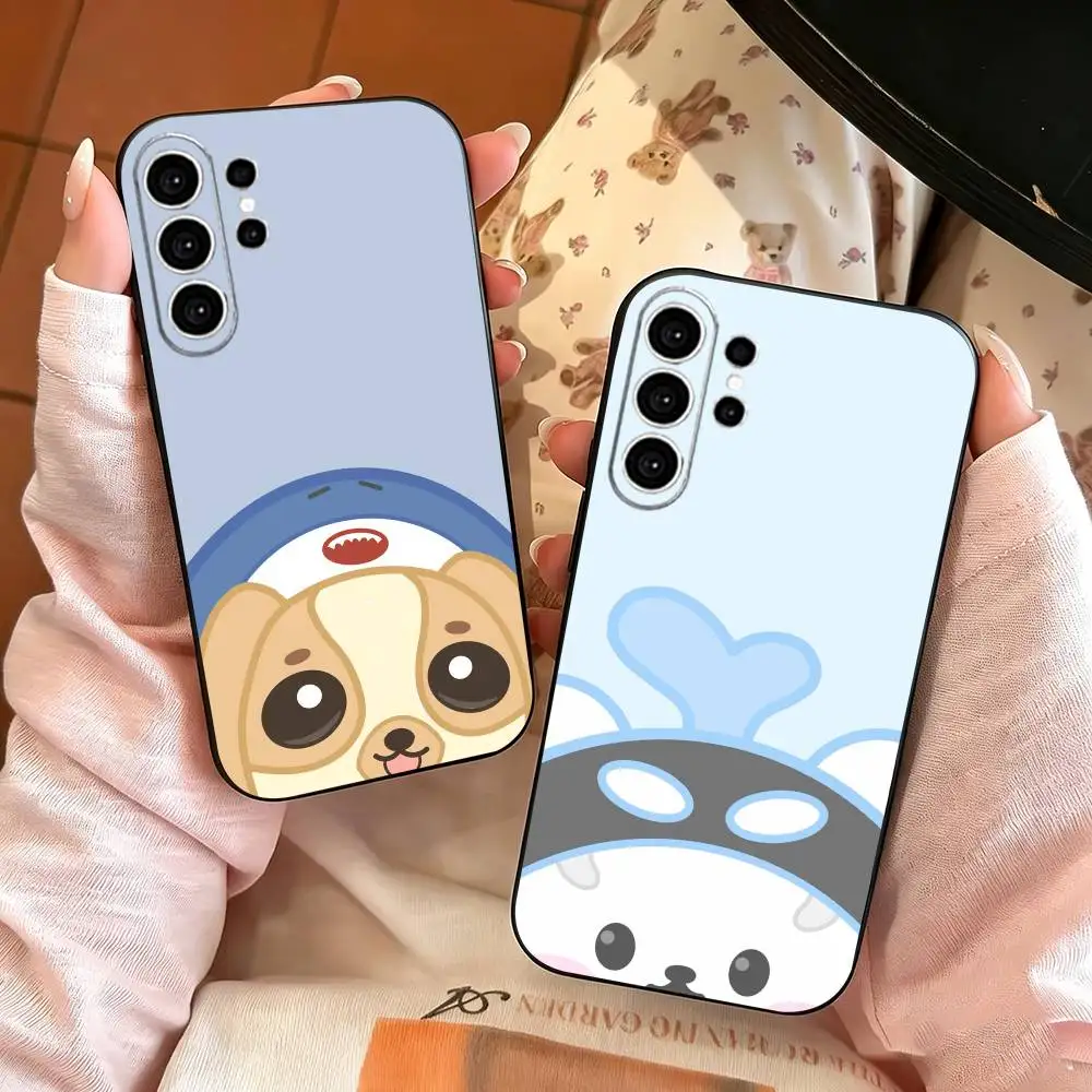 Cute Cartoon Mascot GMMTV   Phone Case For Samsung S25,S24,S21,S22,S23,S30,Ultra,S20,Plus,Fe,Note,10,9,5G Black Cover