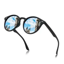 Fashion Round Sunglasses Women Men Classic Vintage Driving Travel Sun Glasses Circle Oval Brand Designer Eyewear UV400