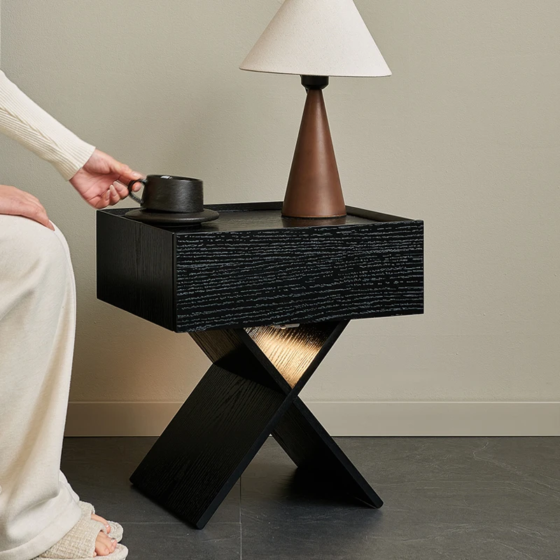Nordic Modern Nightstand Premium Design Luxury Trendy Nightstand Organizer Storage Cajones De Dormitorio Bedroom Furniture
