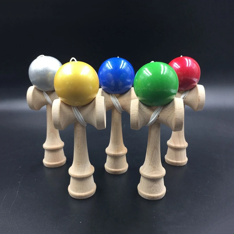 12cm*3.5cm Mini Kendama Ball Toys Kids Ootdoor Toy Children Sports Outdoor Skill Ball Game Adults Baby Kendama juggling Ball