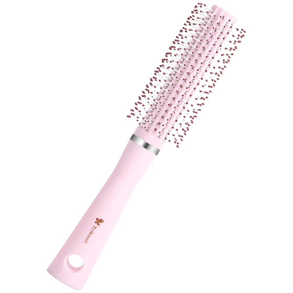 

Curling Brush for Short Hair Styling Hairbrushes Women Blow Drying Portable Small Round Bangs Massage Comb