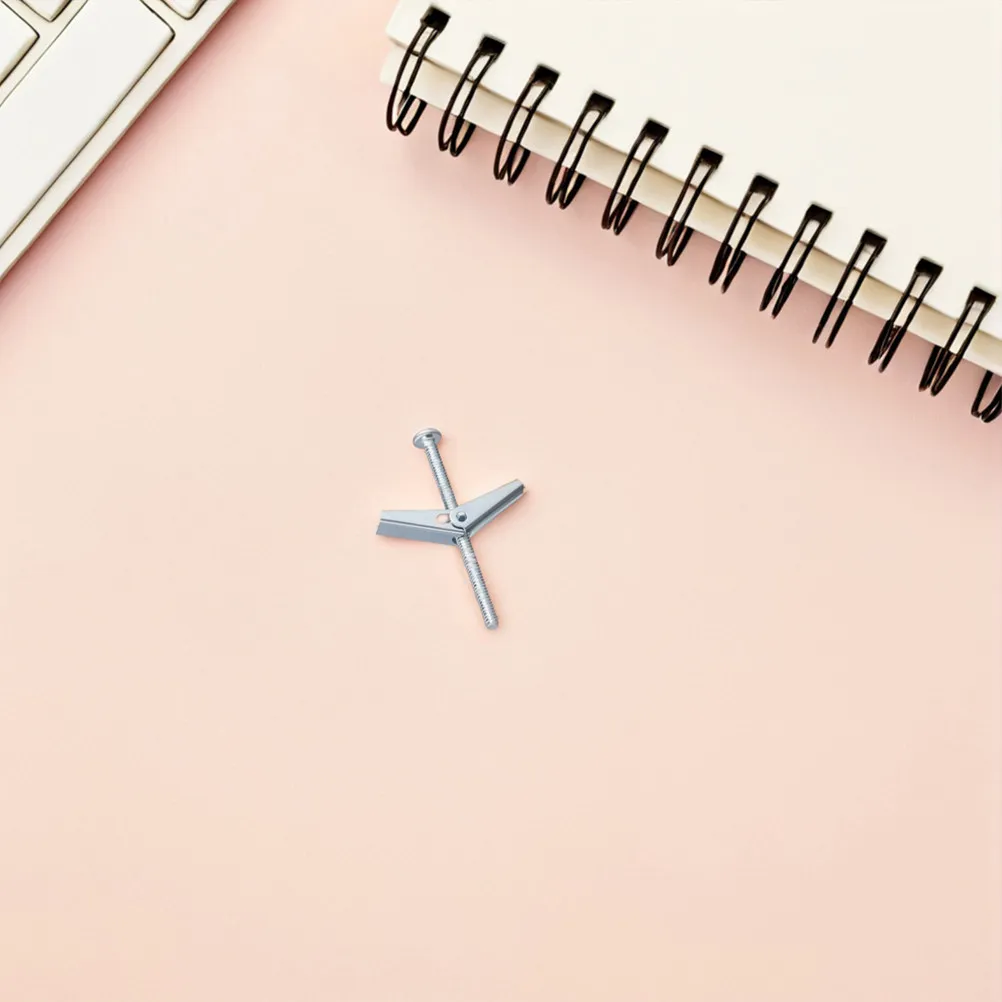 

30 комплектов анкеров-бабочек и винтов для гипсокартона, сверхпрочные металлические анкеры для крепления полок, зеркал, тяжелых предметов, для дома и офиса