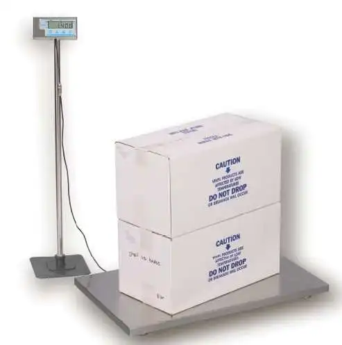 ！@500kg 45x60 Bench Scale Industrial Digital Livestock Cattle Scale Iron Welding Platform High Accuracy 0.1g TCS OEM Customizabl