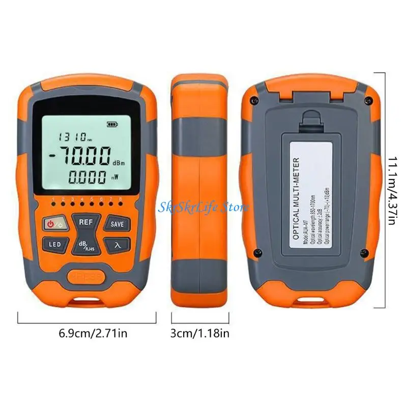 Picture 7: E65E Portable Opticals Power Meter Networking Analyzers Built In Light Source Auto Shutdown Function