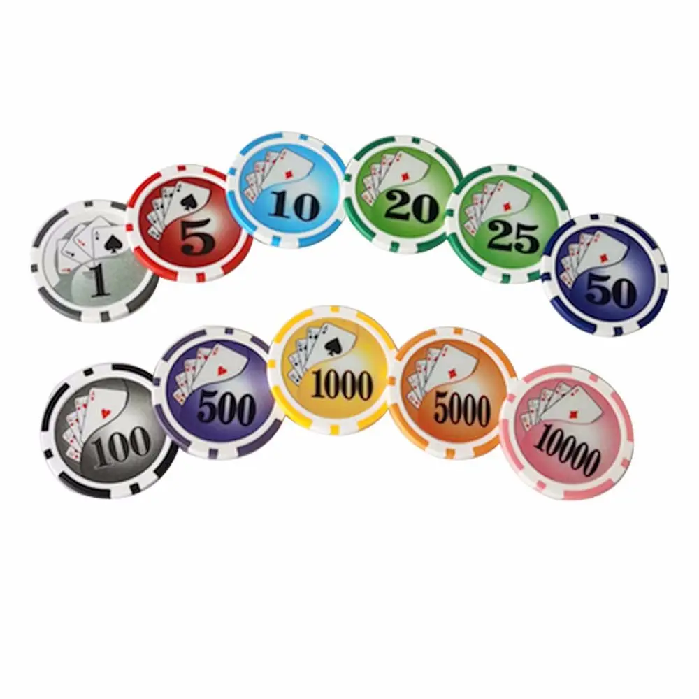 1Pcs Golf Equipment Absorb Clip Chip Mark Golf Accessories Golf Hat Clip Poker Numbers Golf Ball Marker Standard Hat Clip