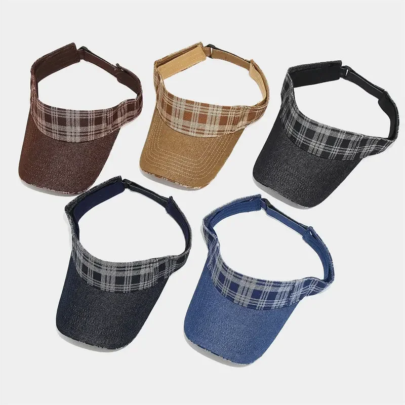 Summer Cotton Print Visors Baseball Cap Adjustable Sun Cap For Men and Women 15