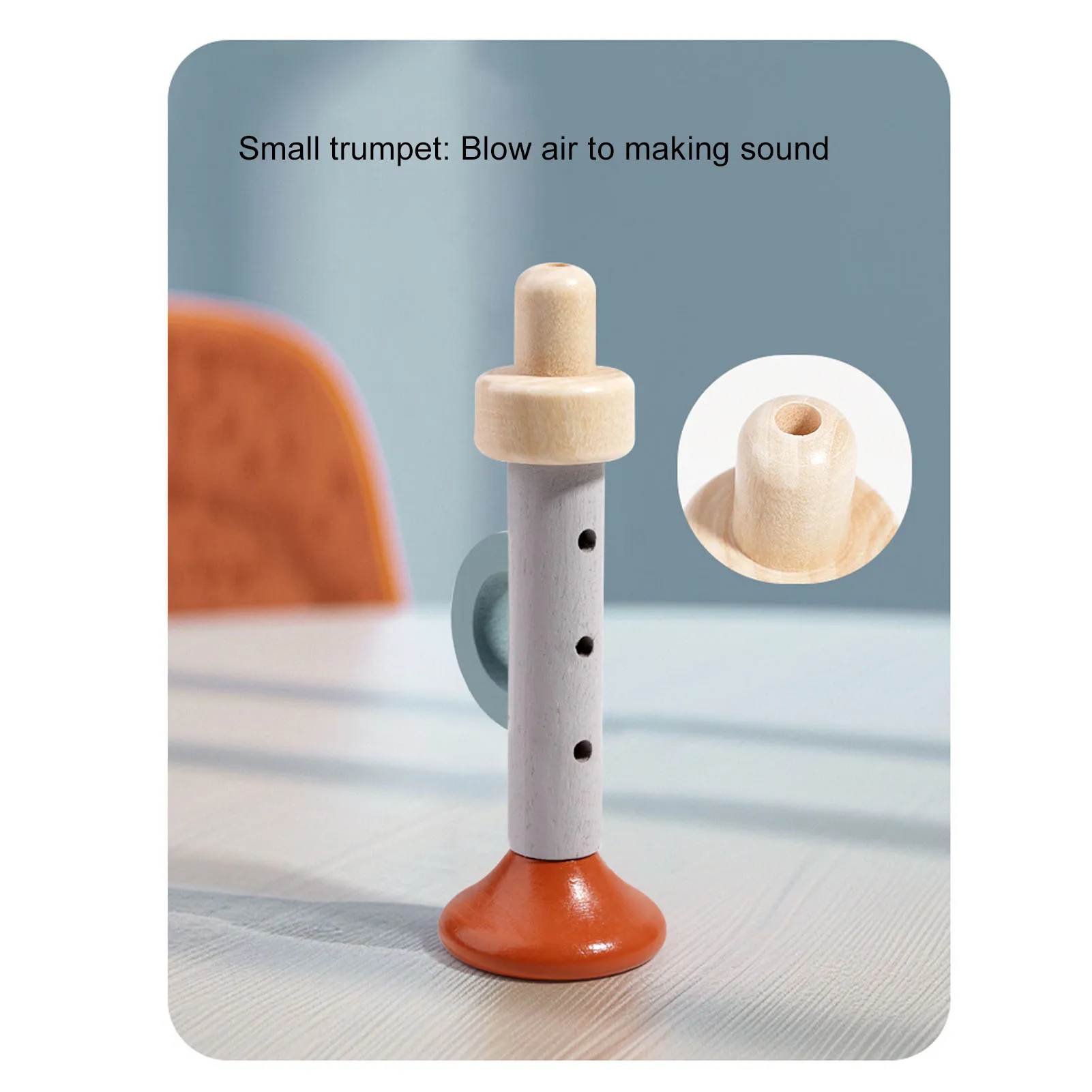 ชุดเครื่องดนตรีไม้สำหรับเด็กเล็ก ของเล่นดนตรีสำหรับเด็กวัยหัดเดิน ชุดเครื่องดนตรีเคาะจังหวะเพื่อการศึกษาด้านดนตรี