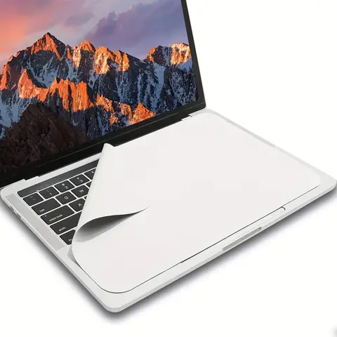 Microfiber Keyboard Protector Dust Cover and Screen Cleaning Cloth for MacBook Pro 33.02/38.1/40.64 cm