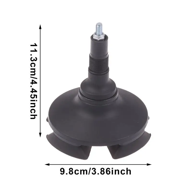 Walking Cane Replacement Tip Non Slip Crutch Feet Protector Durable Rubber End for Elderly and Trekking