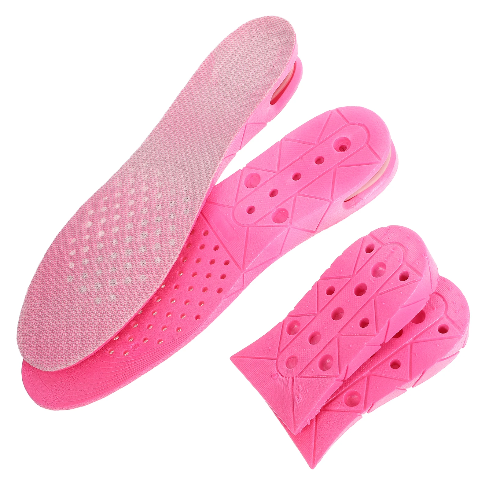 

Invisible Lightweight Height Increase Insoles Comfortable Shoe Inserts Heel Lifts For Men Women Running Dress Boots Pads Heel