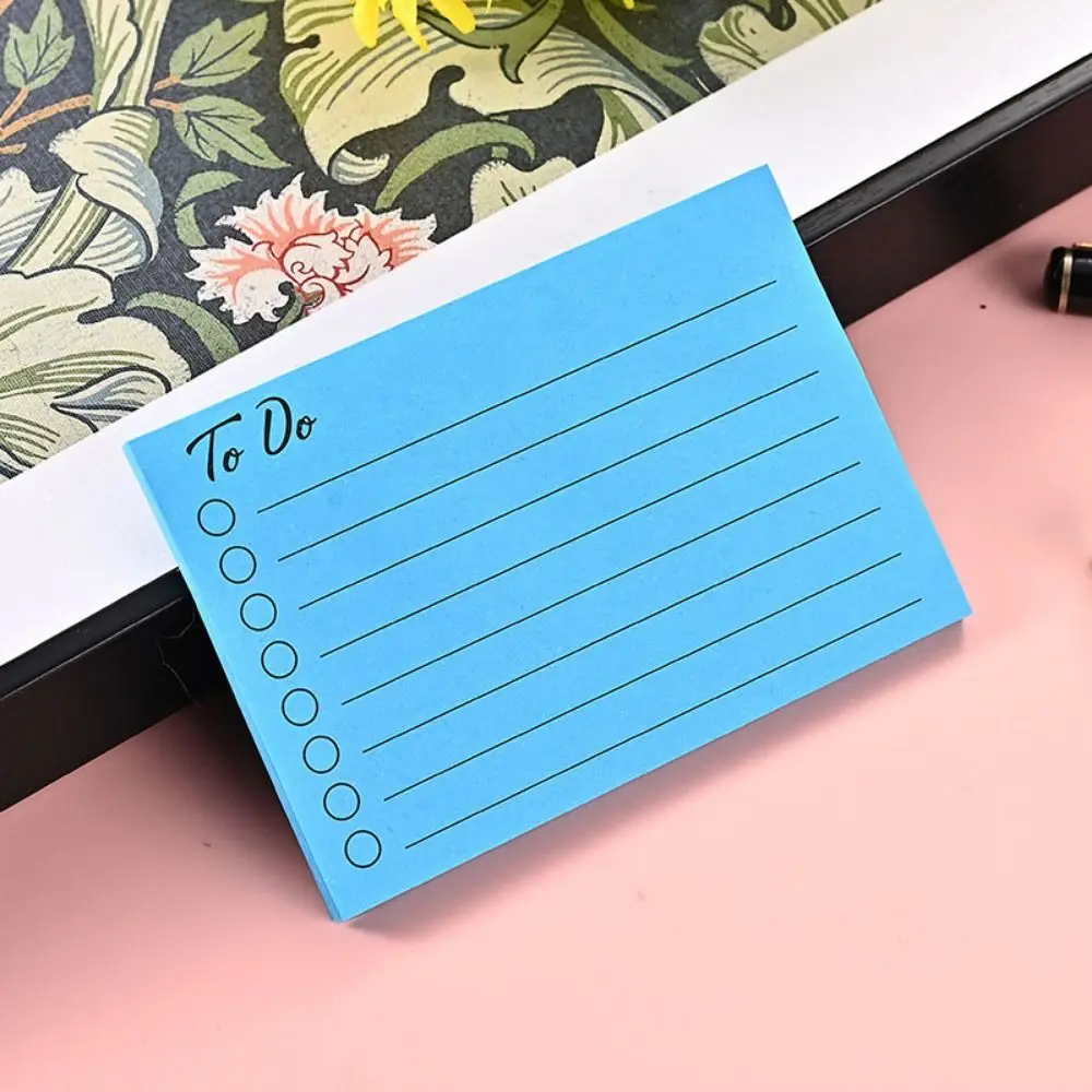 Scrapbooking Sticky Notes Self Discipline Check It Schedule Memo Pad Creative Studying Planning Checklist Notepad