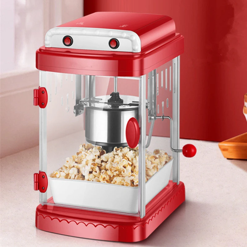 

Commercial Popcorn Maker Electric Small Popcorn Machine for Party Household DIY Corn Popper