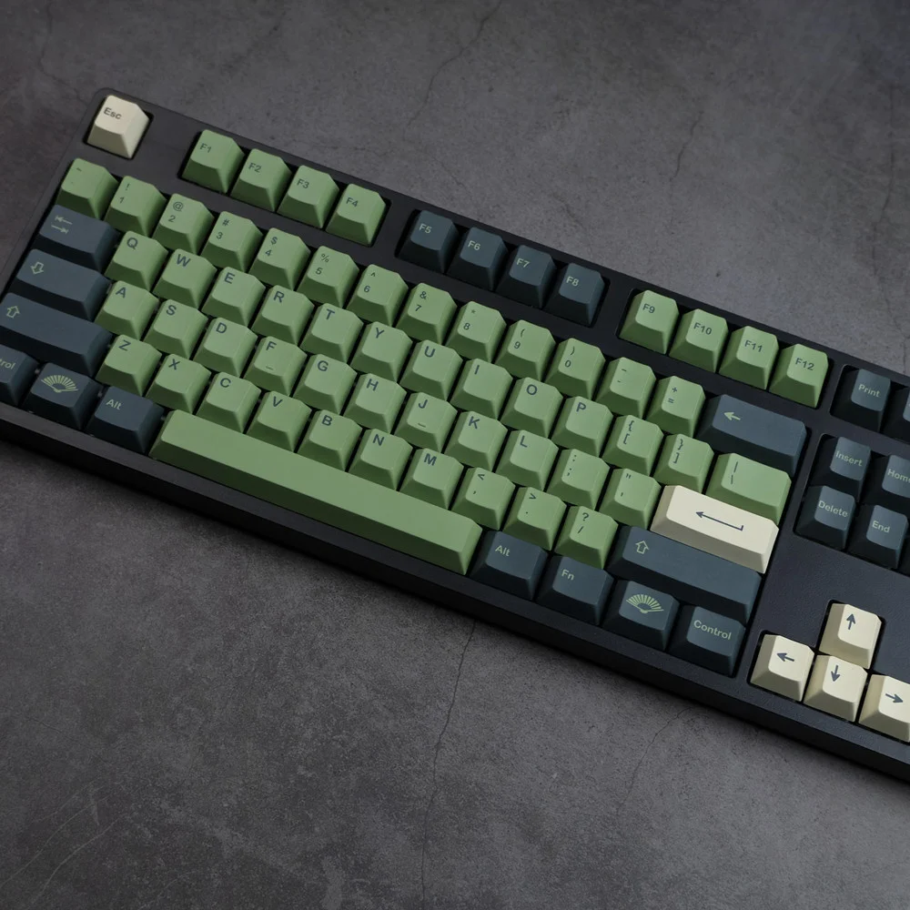 140ปุ่ม/ชุด GMK Terra Keycaps PBT Dye ระเหิดคีย์เชอร์รี่โปรไฟล์ Keycap ISO ใส่7U Spacebar สำหรับ HHKB ANNE โป๊กเกอร์