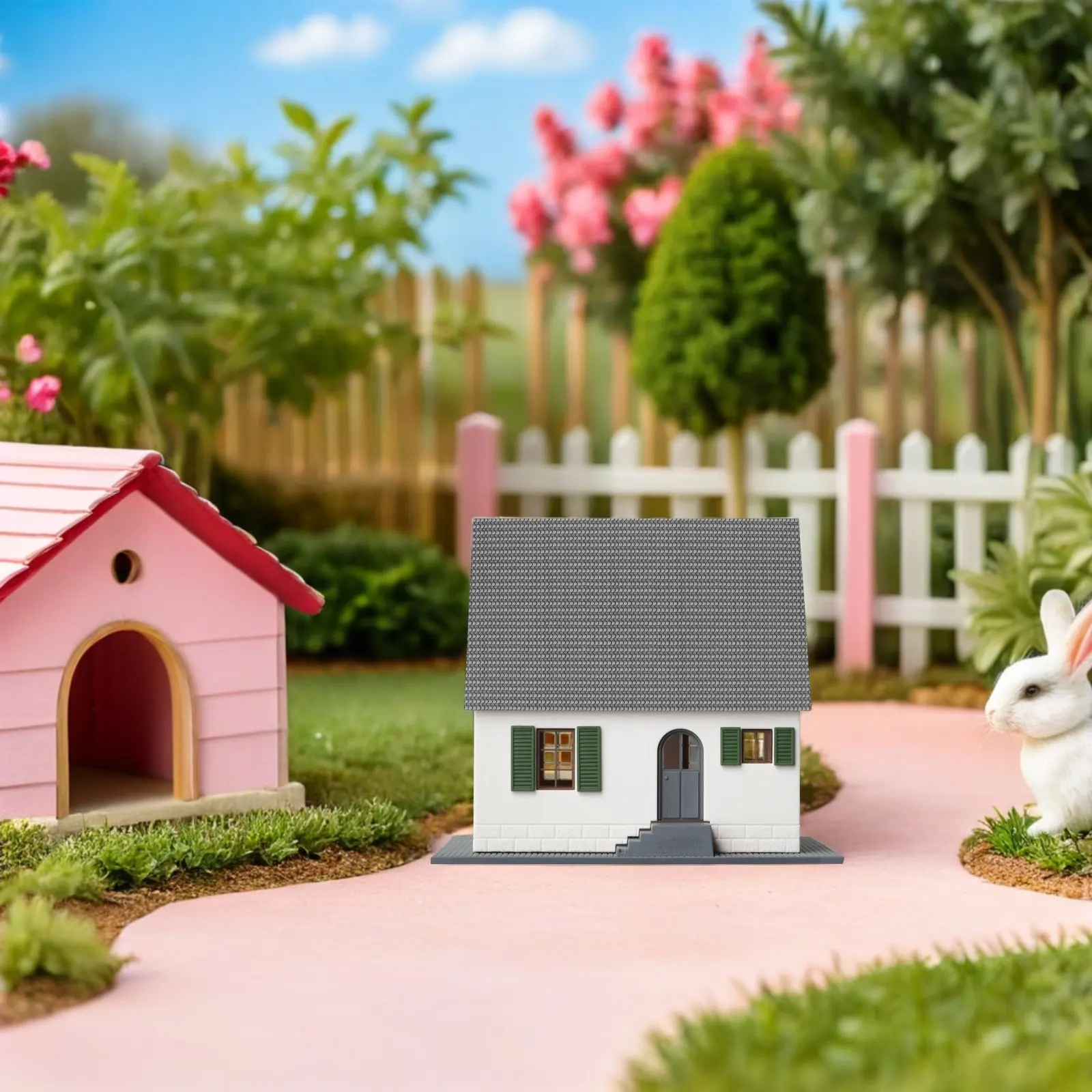 

2 листа кровельной плитки для кукольного домика 11,8x8,3 дюйма, реалистичный имитационный кровельный материал для миниатюрных архитектурных моделей, для поделок своими руками