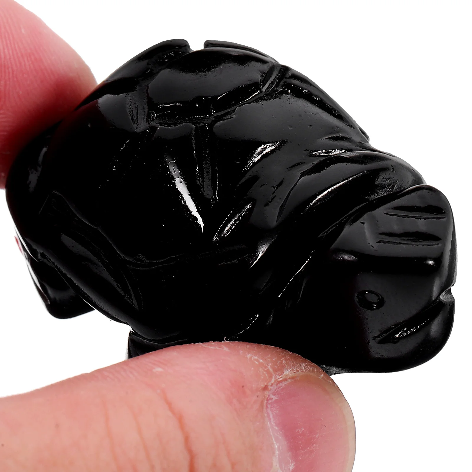 

Obsidian Turtle Statue Realistic Decorative Desktop Ornament Garden Sculpture Home Obsidian Turtle Statue Garden Sculptures