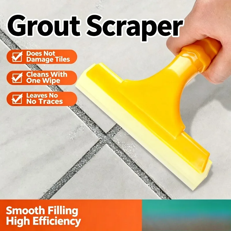 Professional Grout Scraper Tile Epoxy Grout Finishing Squeegee for Tile Grout Filling Window Glass Cleaning Car Film Wrapping