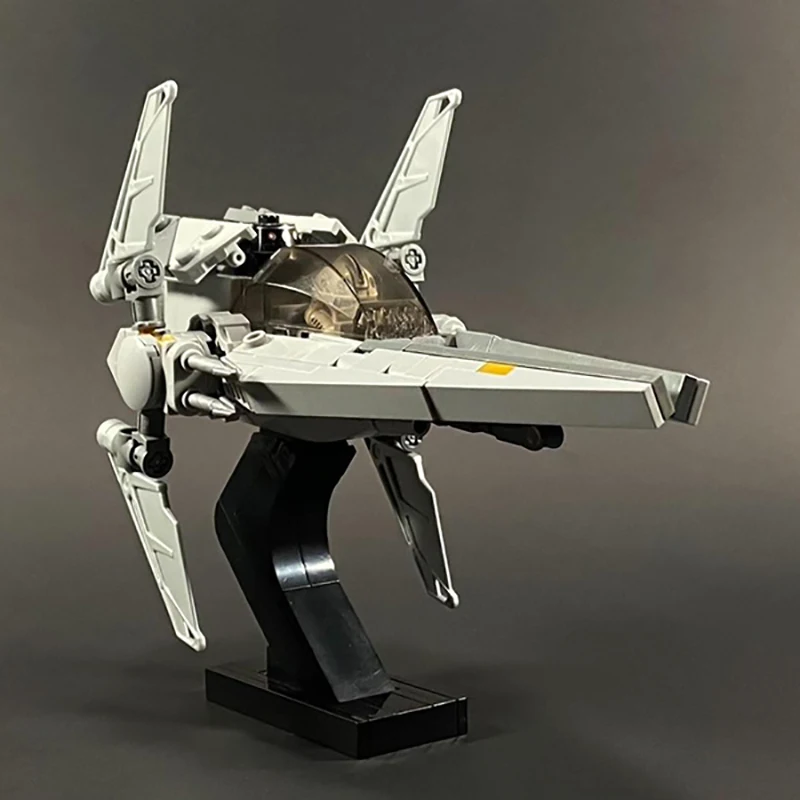 208PCSMOC الفيلم الشهير الإمبراطورية الخامس الجناح مقاتلة نموذج لتقوم بها بنفسك تجميع بناء الالعاب العملاقة هدية عيد ميلاد للأطفال #1