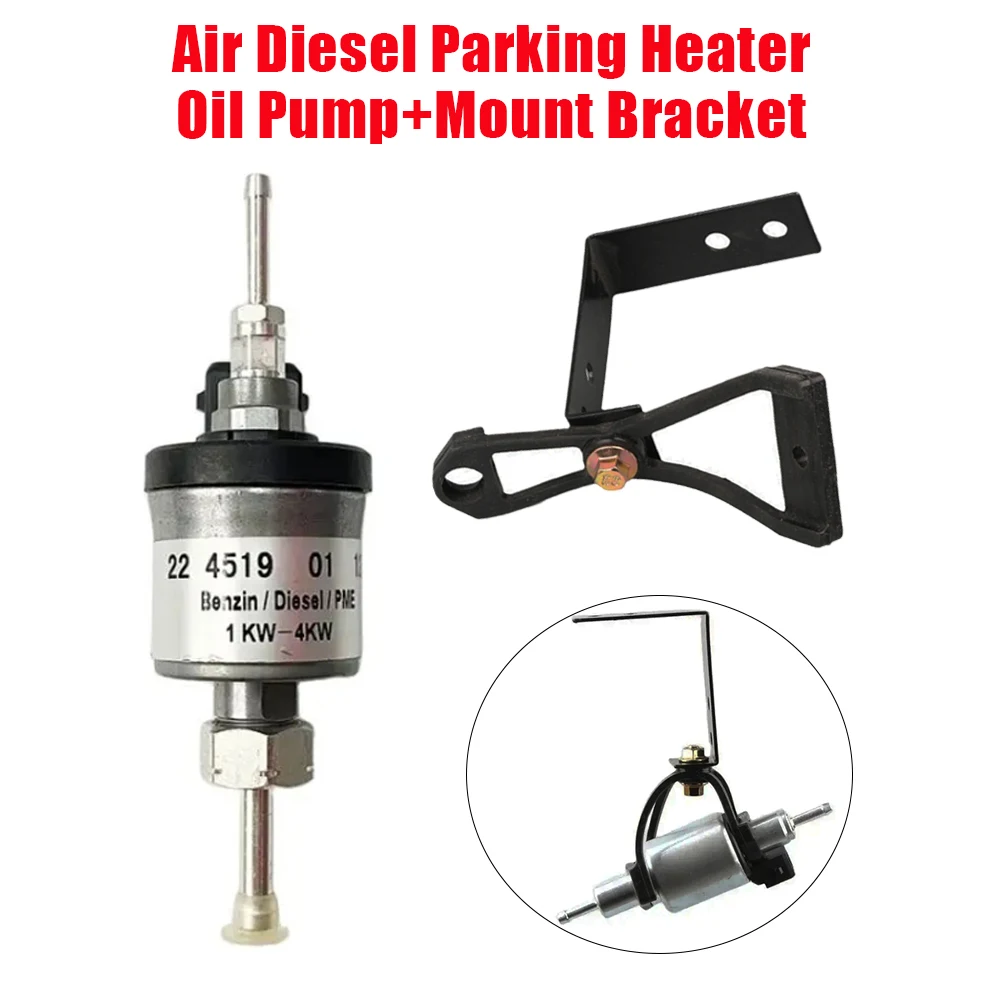 16ml 22ml 28ml Diesel Heater Oil Pump Mount Bracket Air Parking Heater Parts Universal D2 D4 Eberspacher 1-4kw Pulse Metering