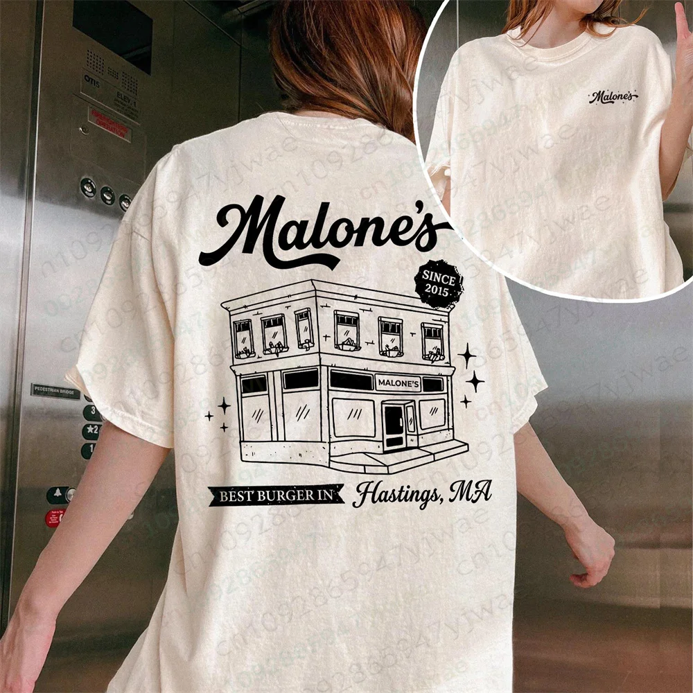 Malones Bar Hockey Off Campus Shirt Briar University Hockey Shirt Hannah Wells T-Shirt Romantisches T-Shirt Sommer Herren Damen T-Shirts – Detail 7