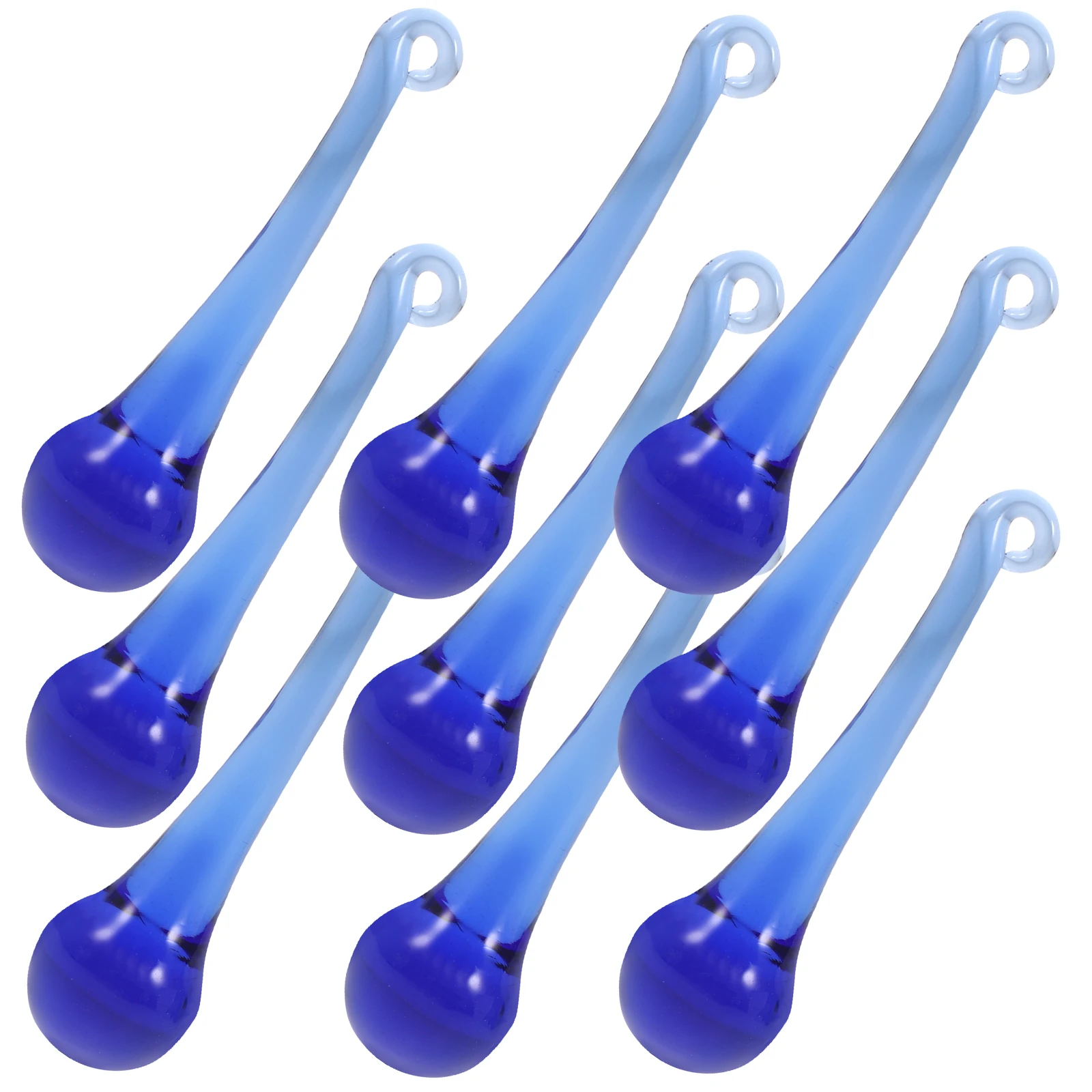 

10Pcs Crystal Pendants for Chandelier Clear Creative Hanging Decor Wedding Light Garden Ornament Chandelier Crystals