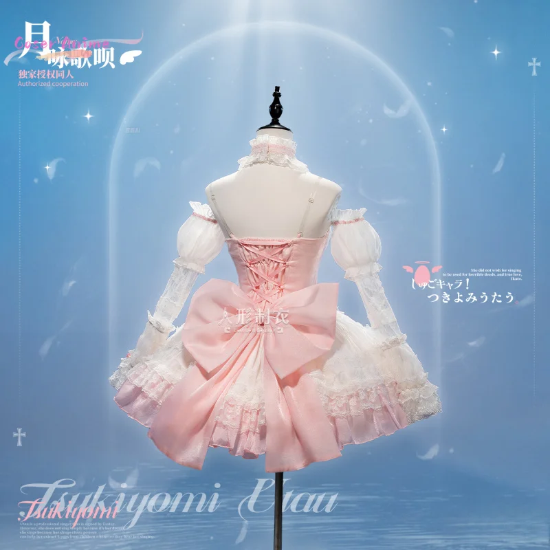 

Shugo Chara Tsukiyomi Utau Cosplay Costume Uniform Halloween Carnival Party Christmas Play Role Clothes Clothing for Women