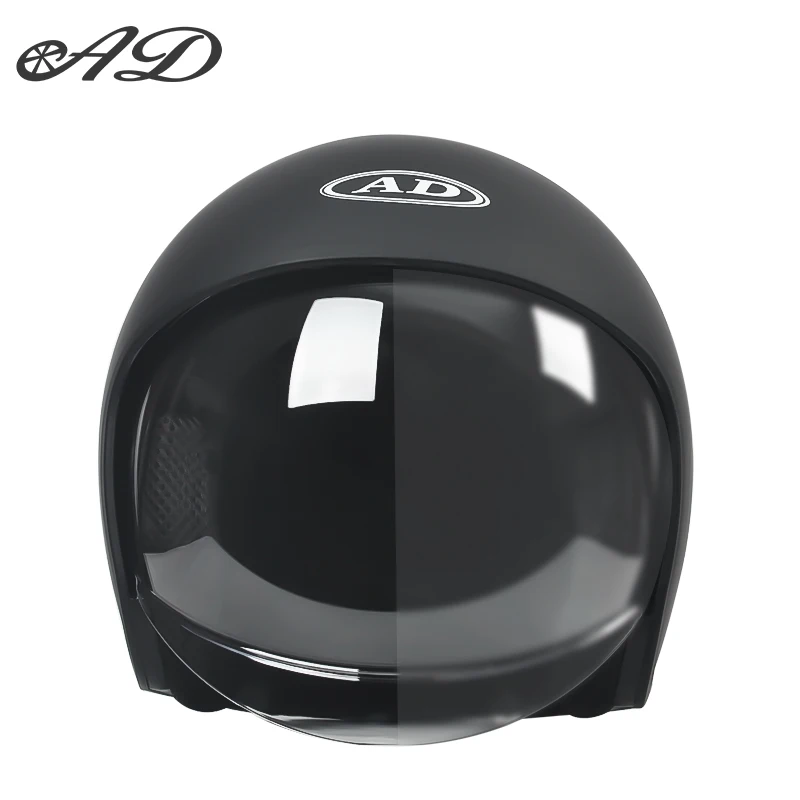 AD motorcycle helmet men's and women's universal helmet four season universal half helmet winter safety helmet, electric peda
