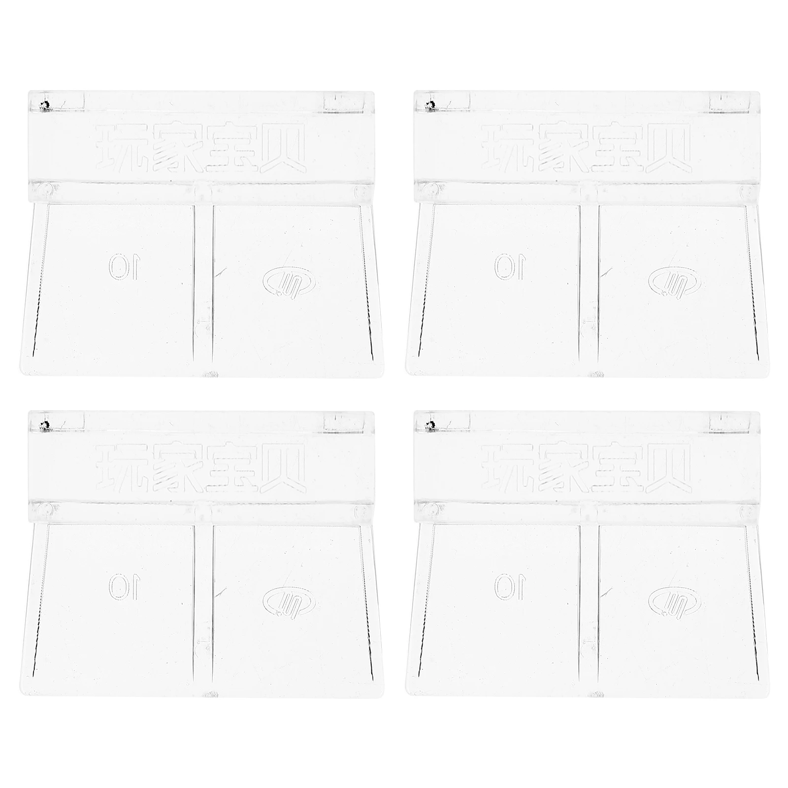 

4Pcs Acrylic Fish Tank Lid Holder Aquarium Cover Rack Transparent Durable Sturdy Fish Tank Accessory Aquarium Lid Holder