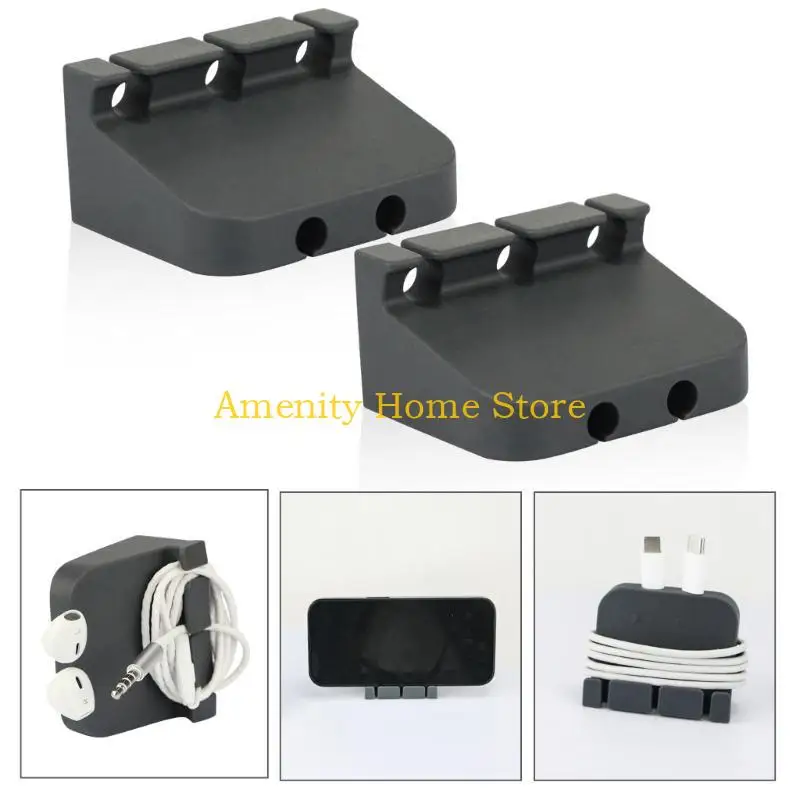 

F26C Convenient Wire Management Solution Practical Cord Storage Solution Innovative Cord Hold Cable Management Tool for Home