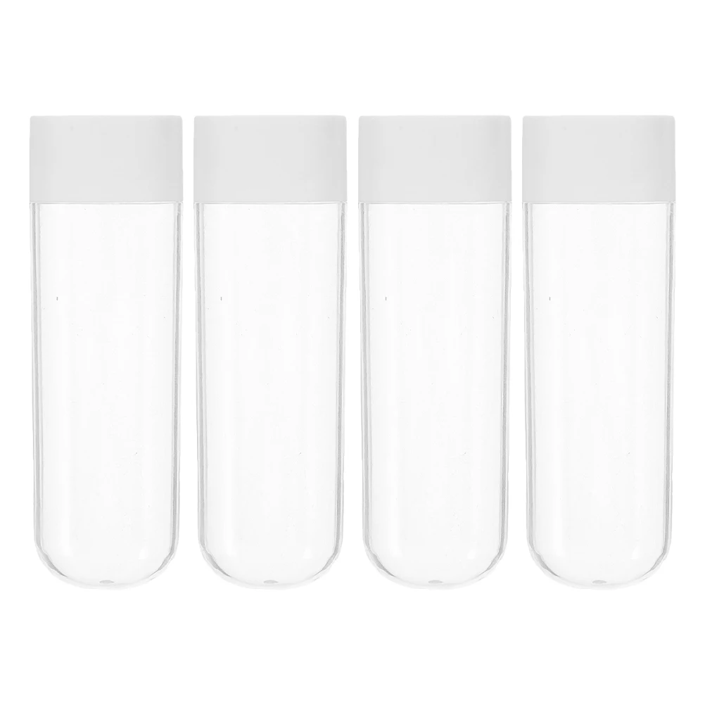 

4Pcs Travel Toothbrush Head Storage Case Transparent Electric Brush Head Protector Compact Lightweight Holder for Outdoor