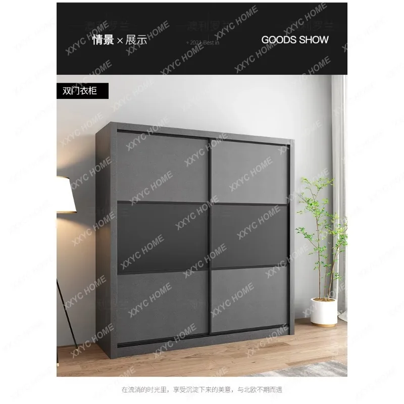 

JYAX3 Sm Space Saving Modern Closet Organizer Bedroom Clothes Wardrobe Partitions Cupboard Living Room Shelves Armario Hotel Fur