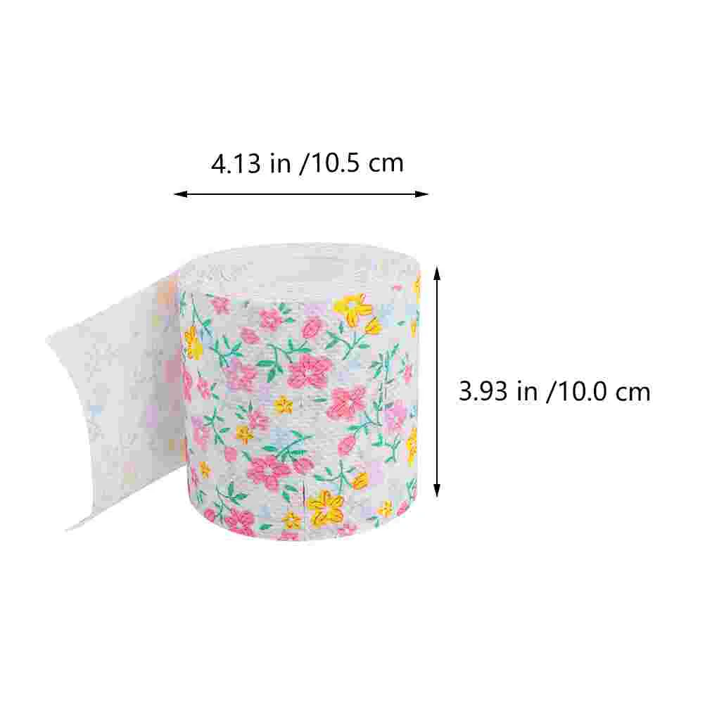 Commercial Toilet Paper Towel Tissue Napkin Different Patterns of Pink Handkerchief Travel