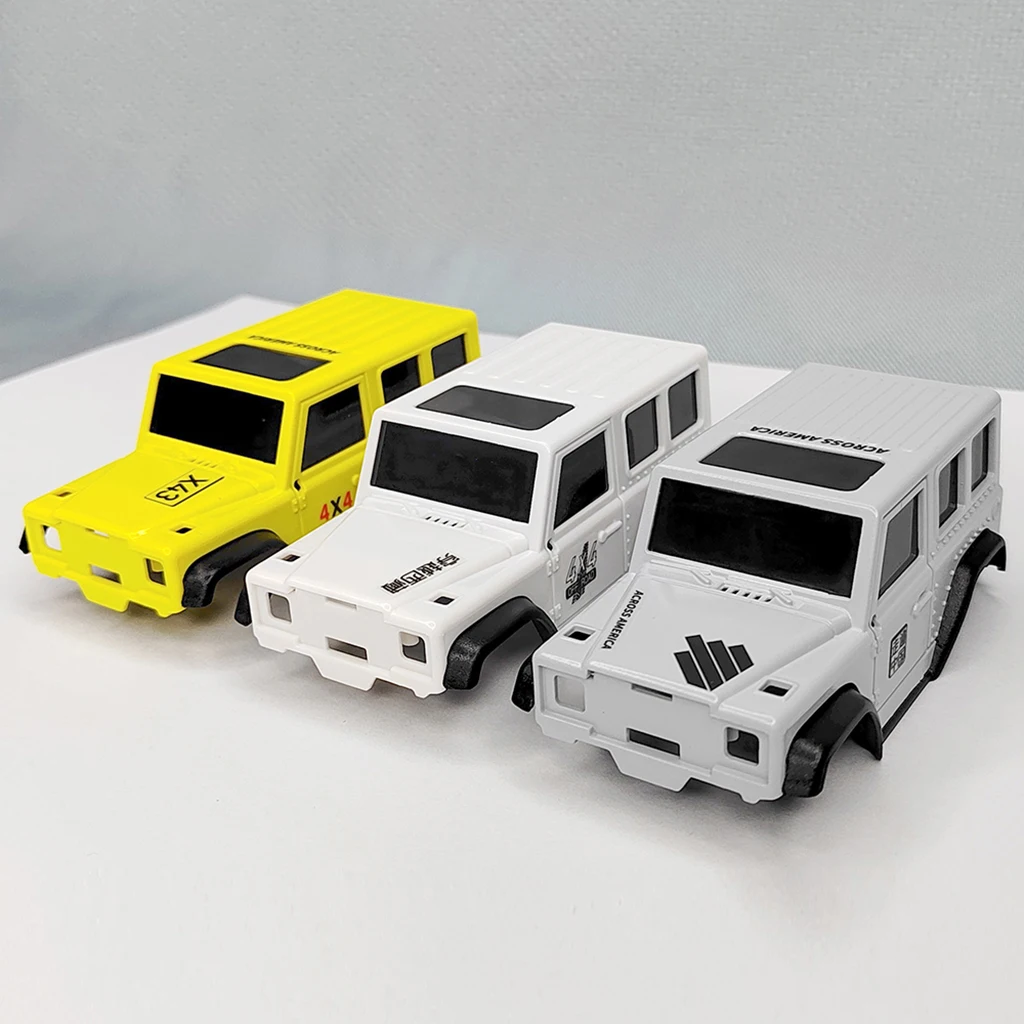 Ldarc X43 1/43 Mini Afstandsbediening Klimwagen Vervangingen: L0510 Laas Auto Shell Klimscène Set Accessoire