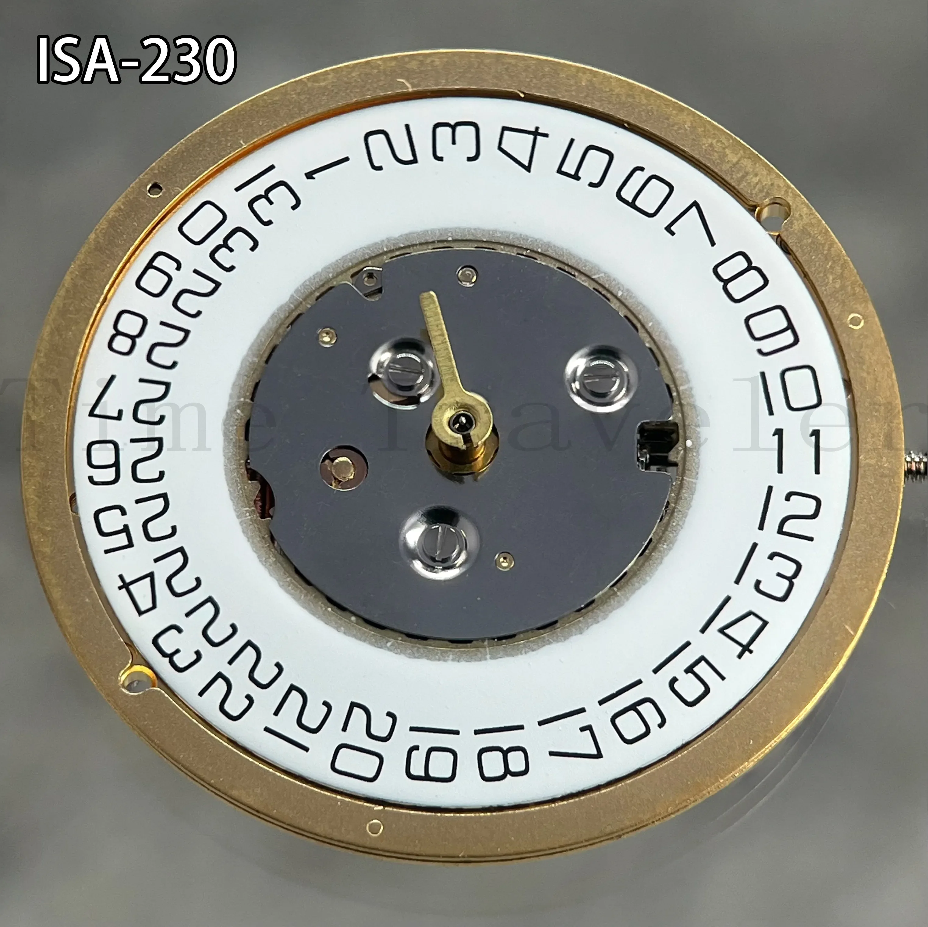 

New Original Swiss ISA 230 Movement Three Pin 3 Point Calendar Quartz Movement 230 Three Pin