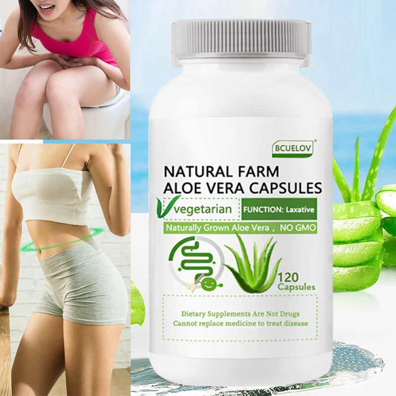 Natural Farms Aloe Vera - A Gut Health Supplement That Promotes Better Digestion and Helps Balance Stomach Acid Levels