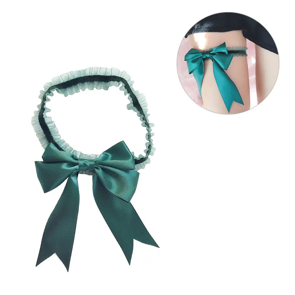 1Pcs Butterfly Lace Garter Delicate Wedding Bridal Elastic Thigh Ring Decorative Lace Band Comfortable Bridal Clothes Accessory