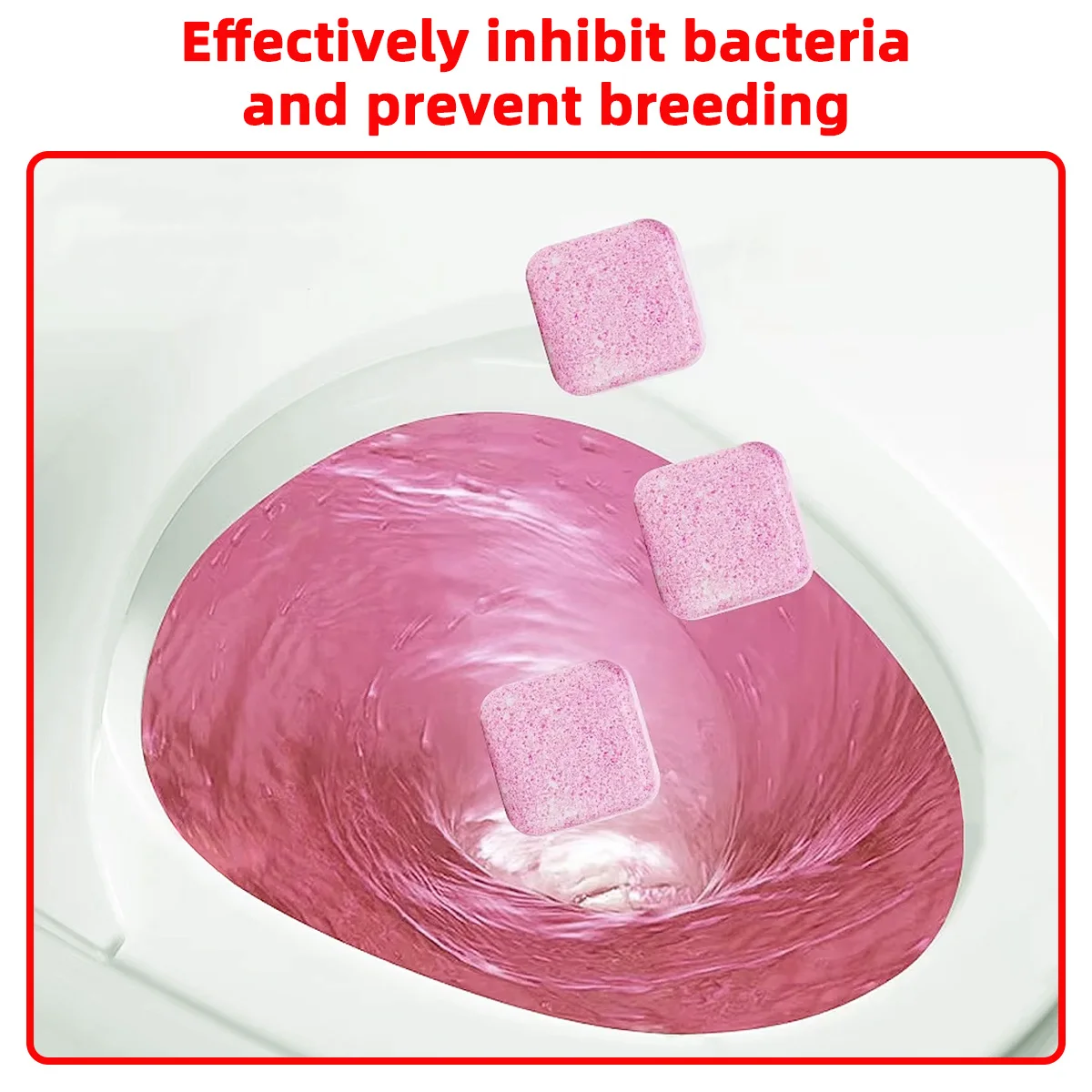 10/20/50/100pcs Toilet effervescent tablets Toilet cleaning tablets Independent packaging Strong cleaning Quick dissolution