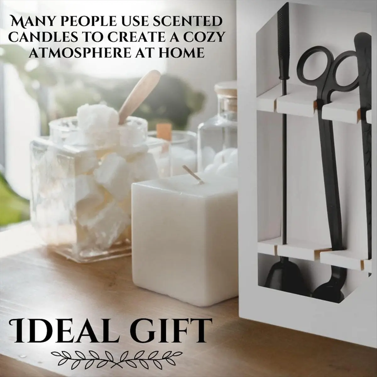 

AT16 Candle Wick Trimmer Candle Accessories Set Candle Accessories for Candle Care Candle Kit