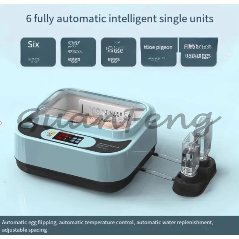 Small family egg incubator, fully automated incubator
