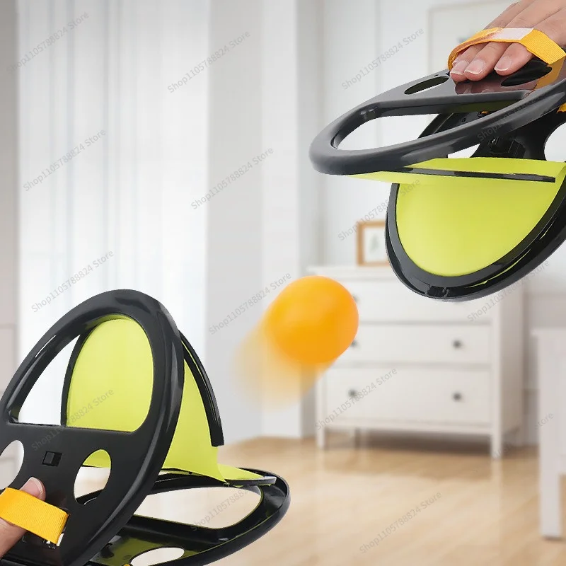 For Hand Grab Racket Outdoor Sports Activities Fitness Hand Throw Ball Throw Catch Parent-child Outdoor Elastic Hand Grab Racket