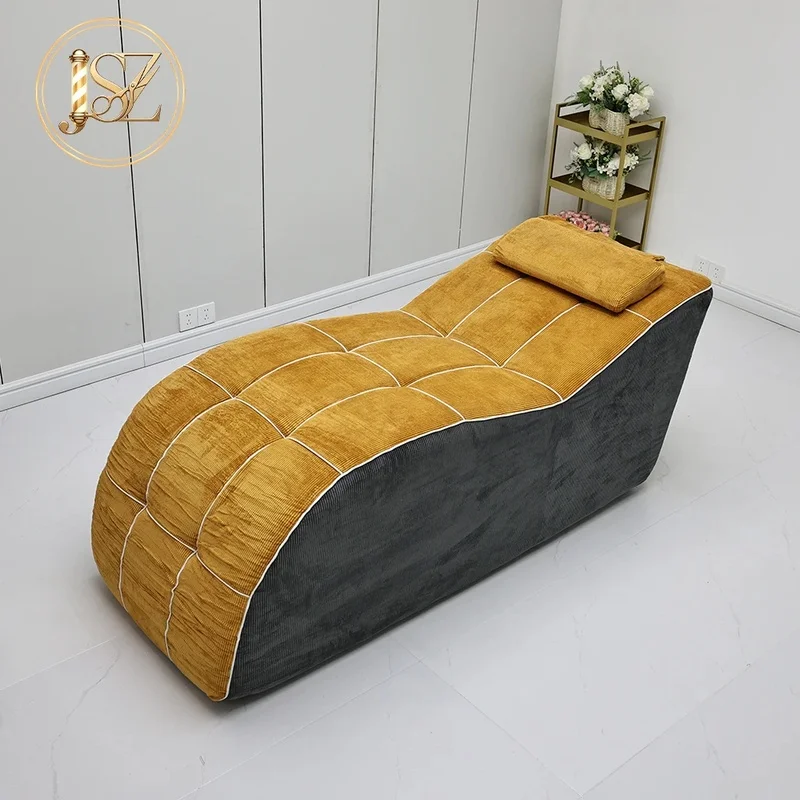 Modern Contoured Beauty Bed Comfortable Massage Table Facial Treatment Couch for Spa Salon Wellness Center