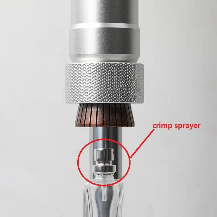 

Perfume Sprayer FEA 13mm 15mm Crimping Sprayer Perfume Glass Bottle Sealing Machine Metal Crimping Machine