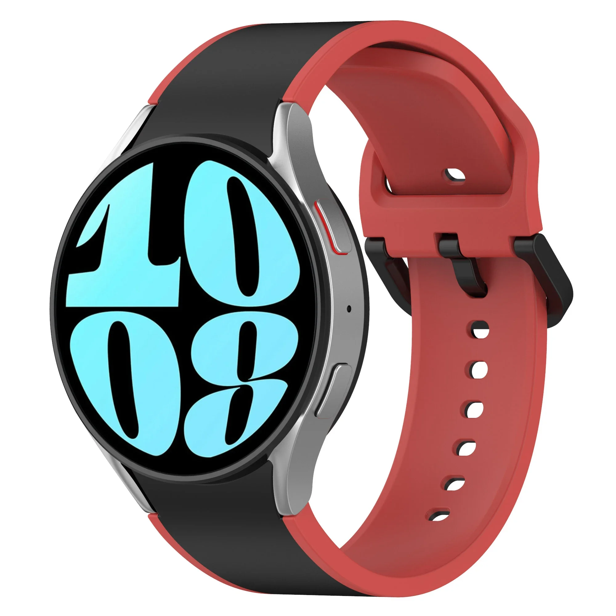 Силиконовый ремешок для Samsung Galaxy Watch 7/6/5/4/5 Pro, 40 мм, 44 мм, 45 мм, браслет для наручных часов 4/6, классический 42 мм, 46 мм, 43 мм, 47 мм