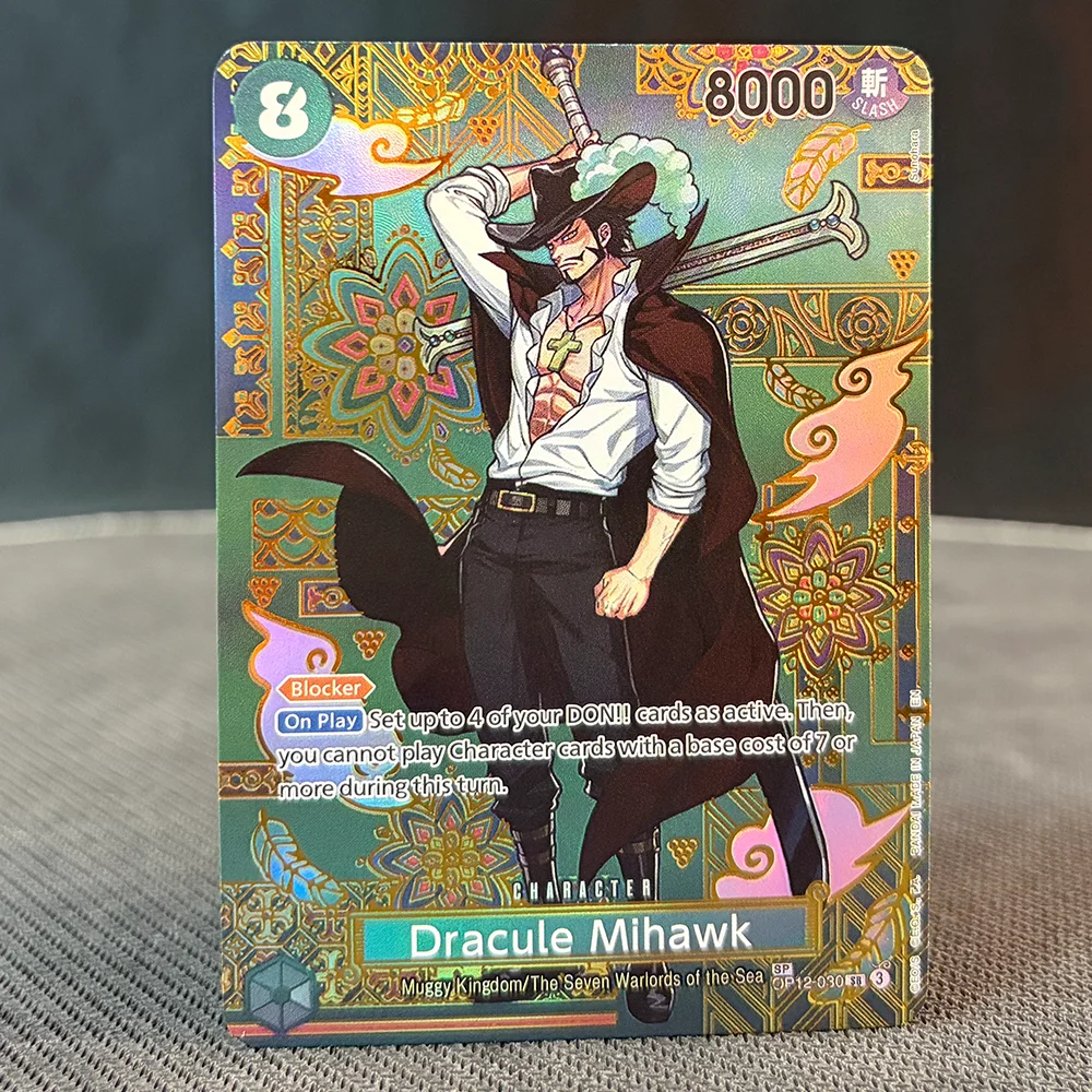 OPCG SP Goldprägung Buggy Perona Mihawk Sabo Ace Luffy Zoro-juurou Sanji Newgate Nami Hancock Hiyori ONE PIECE Proxy-Karten