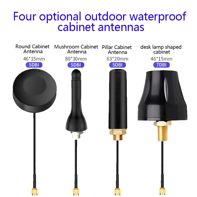 

EOTH wifi 2.4G SMA MALE RG174 DTU intelligent cabinet antenna waterproof anti-theft omnidirectional vertical outdoor