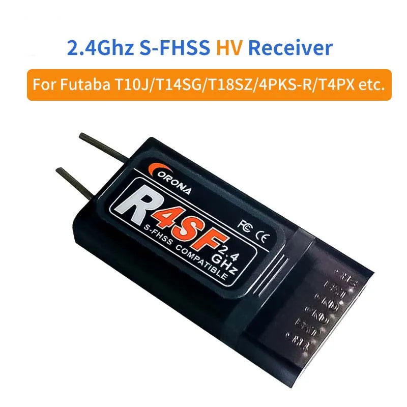 R4SF Receiver 18SZ, 18MZ, 7PX, Remote Control, High Frequency