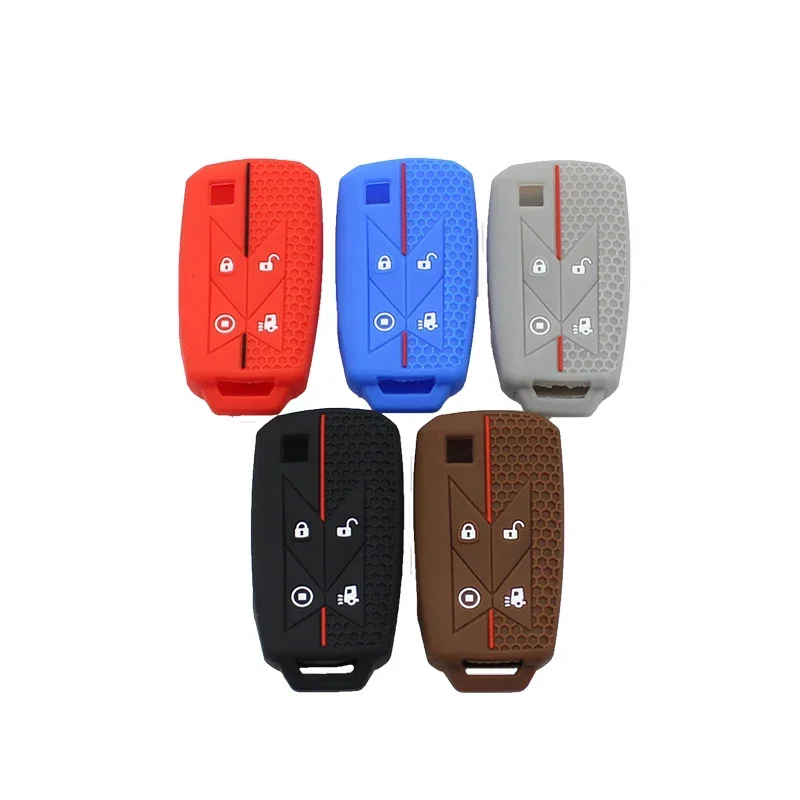 Xinyuexin 4 Button Silicone Key Case Cover Shell Holder for Renault Pickup Truck Lorry Gama Seris T C K Ignition Car Accessories view 5