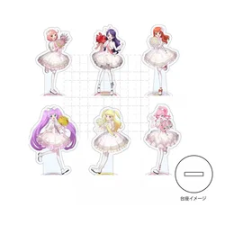 Game Manaka Laala Minami Mirei Yumekawa Yui Shiratama Mikan Acrylic Stand Doll Anime Figure Model Plate Cosplay Toy for Gift