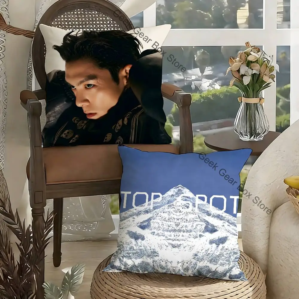 

Pop Singer Choi S-Seung HyunS Pillow Case For Sofa Decor Car Office Room Printing Cushion Cover Decorations and Protector